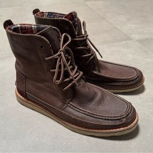 TOMS Searcher Leather Boots. Men’s Size 10.5
